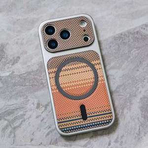 เคสโทรศัพท์มือถือเนื้อคาร์บอนไฟเบอร์แม่เหล็กคุณภาพสูงสำหรับ iPhone 17 Pro Max 17 Air 16 PLUS เคสหนังกันกระแทกด้านหลัง - Product Image 5