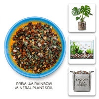 Fabricant professionnel de pierres arc-en-ciel, mélange de minéraux pour plantes d'aquarium et substrat de galets pour plantes succulentes