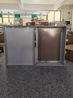 Boîtier articulé en plastique ABS étanche IP66 de 800x600x250mm avec loquet et plaque de montage, grand format