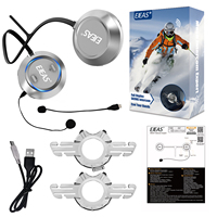 Accessoires de moto EJEAS, kit d'intercom pour casque de ski rechargeable, communication pour sports de neige, intercom