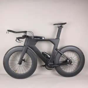Time Trial Triathlon TT912 Complete Bike TT Bicycle Disc Brake FM-TT912 With Carbon Fiber Wheelset 2X11 Speed