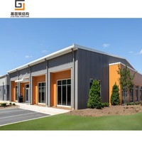 Panel Exterior Resistente a la Intemperie, Estructura de Acero Prefabricada para Taller o Almacén, Logra un Rendimiento Estable en un Clima Natural Variable