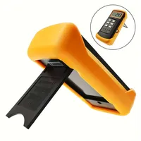 Digital Portable High-Temperature Thermometer Dual Channel K-Type Thermocouple Probes LCD Display Battery Powered
