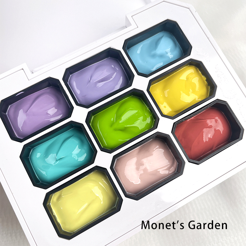 Colle à clapet neuf couleurs [Jardin de Monet]