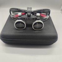 Mincin MC-X6 3.5X Dental Loupes Binocular Magnifying Glass Medical Magnifier Coated Optical Lens Clip Dentist Surgical Use