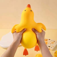 Jouet sensoriel géant en forme de canard ou d'oie, extensible et moelleux, amusant, anti-stress, pour soulager l'anxiété, cadeau original pour enfants et adultes