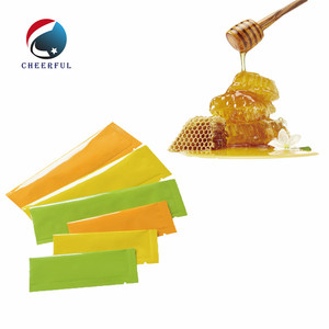 Tùy chỉnh in ấn có thể tái chế trở lại niêm phong cấp thực phẩm thanh nhỏ thanh kẹo <span class=keywords><strong>wrapper</strong></span> bao bì túi rỗng mật ong gói - Product Image 6