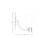 Applique murale rétro américaine en cuivre sur mesure avec abat-jour en verre pour chambre à coucher, luminaires ruraux faits à la main pour mur de fond