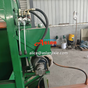 हाइड्रोलिक पोल्ट्री लकड़ी छायांकन मशीन/सूखे स्ट्रॉस घास ब्लॉक बैग पैकिंग बैलर पैकिंग बैलर - Product Image 2