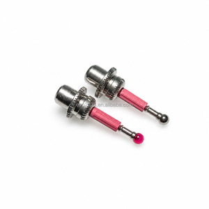Tige en céramique OEM personnalisée M3 27mm 4mm à pointe rubis pour sonde de capteur 3D <span class=keywords><strong>HAIMER</strong></span> 80.362.00 pour centre d'usinage CNC - Product Image 6