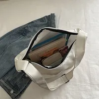 Sac à bandoulière de voyage simple pour femmes, sacs messager de couleur unie pour filles, sacs à main de grande capacité à la mode pour dames, fourre-tout décontracté