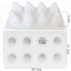 Tangchu Creative Raspberry Silicone Cake & Mousse Dessert Mold 4inch Oven Safe Individually <b>Wrapped</b> for Cross-Border Sales - Product Image 6