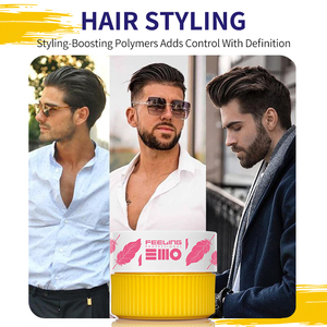 FEELING Emo 5,1 <span class=keywords><strong>Suavecito</strong></span> lavable no graso fijación fuerte pomada para el cabello impresionante olor brillo cera para el cabello Gel de gelatina 80ml - Product Image 6