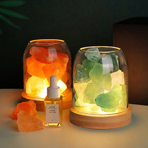 Adornos de aromaterapia para interior, difusor de fragancias esenciales de cristal, sin fuego - Product Image 2