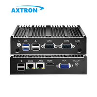 Barato Android NUC Box integrado Industrial Mini PC con 2 Ethernet 6 USB 2 COM Wifi 4G N2930 nueva versión