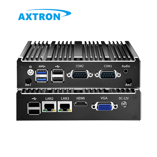 Cheap Android NUC Box Embedded Industrial Mini PC with 2 Ethernet 6 USB 2 COM Wifi 4G N2930 New Version