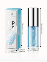 Huile à lèvres végétalienne OEM ODM aux minéraux liquides, 6 couleurs, effet bonbon menthe, repulpante, hydratante et anti-gerçures pour le soin des lèvres