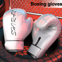 Gants de boxe Pro en cuir pour hommes et femmes, gants d'entraînement de boxe, gants de boxe avec enveloppes pour les mains libres, 2023