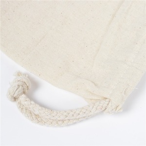 Biểu Tượng Tùy Chỉnh 100% Bông Dây Kéo Túi Lưu Trữ Túi Đồ Trang Sức Màu Sắc Tự Nhiên Hạt Thoáng Khí Nhẫn In Trà Gia Vị Bụi - Product Image 4