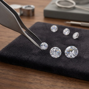 Diamants en vrac cultivés en laboratoire, taille brillant rond, diamants CVD certifiés IGI, diamants DEF VVS VS - Product Image 3