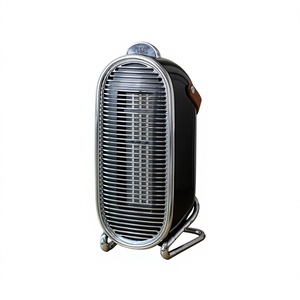 Nuevo Calentador Eléctrico Portátil Digital PTC Retro con Control <span class=keywords><strong>Remoto</strong></span>, Asa de PU, Ventilación y Ahorro de Energía para Sala de Estar y Estudio - Product Image 2