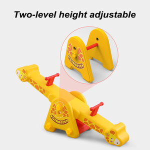 Jeux d'intérieur et d'extérieur pour bébé, jouet à scie coulissante, parc d'attractions, terrain de jeux en plastique, 4 places pour tout-petits, offre spéciale - Product Image 2