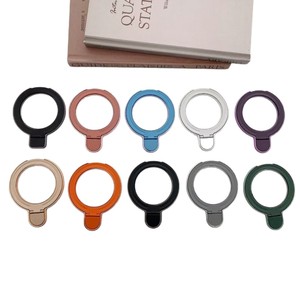 U-Shield Slim Finger Ring Holder 180 Degree Clip Desktop Phone <b>Stand</b> For <b>Tablet</b> Lazy Person Use Multi Color Plastic - Product Image 5