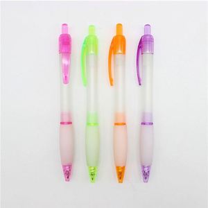 Cheapest Cute Plastic ABS Ballpoint <b>Pen</b> With Soft Rubber Grip Custom Printing Personal Logo for Student Gift - Product Image 1