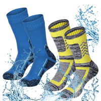 Chaussettes imperméables unisexes, respirantes, pour le ski, la randonnée, la pêche, pour hommes et femmes