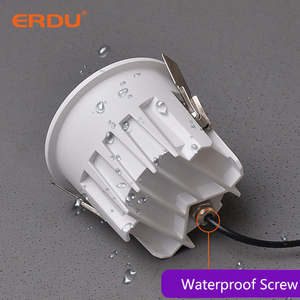 ERDU Encastré Étanche <span class=keywords><strong>IP44</strong></span> Led Plafonnier Downlight pour <span class=keywords><strong>Salle</strong></span> <span class=keywords><strong>De</strong></span> Bains Intérieure Éclairage Lampes LED <span class=keywords><strong>Spot</strong></span> - Product Image 3