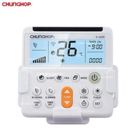 Control Remoto Universal para Aire Acondicionado - Diseño Moderno y Minimalista, Código Fijo, Plástico, Largo Alcance, Ecológico
