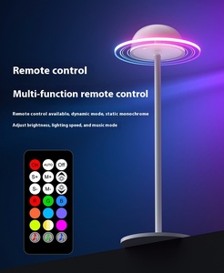 Lampe de table LED créative en forme de planète, mode musique RGB, batterie rechargeable, lumière d'ambiance à intensité variable, lampe de lecture, décoration intérieure - Product Image 5