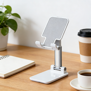 Wholesale Cheap Phone Stand <b>Holder</b> Foldable Height-Adjustable Foldable Office Desktop <b>Tablet</b> ABS Plastic Phone <b>Holder</b> for Gift - Product Image 5