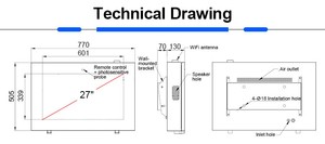 IP65 Wasserdichter 21,5 27 32 Zoll Outdoor 1000/1500/2000 Nits LCD Touchscreen-<span class=keywords><strong>Monitor</strong></span> Display Digitale Beschilderung - Product Image 6