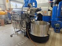Équipement de traitement automatique du cacao de 50 kg, torréfacteur de fèves de cacao, machine à torréfier le cacao