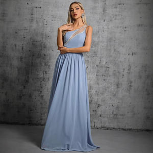 Robe de <span class=keywords><strong>soir</strong></span>ée 2026 Nouvelle collection Asymétrique en dentelle et cachemire Coupe trapèze Longueur ras du sol Automne 2024 pour Bal de promo, Fête, Banquet, Réunion annuelle, Mariée - Product Image 1