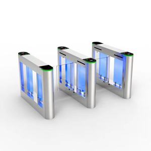 Système <span class=keywords><strong>de</strong></span> contrôle d'accès avec tourniquet et barrière pivotante, connecté à un <span class=keywords><strong>lecteur</strong></span> <span class=keywords><strong>de</strong></span> code QR et <span class=keywords><strong>de</strong></span> carte pour ouvrir la porte - Product Image 1