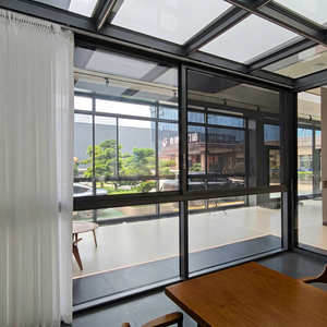 Ventanas Corredizas de Aluminio para Hotel, Diseño Moderno Deioux, Antirrobo, Interiores de Aluminio y Vidrio - Product Image 1