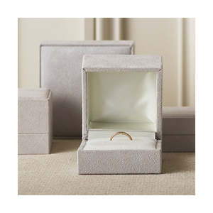 Étui en gros de bijoux de luxe avec logo personnalisé fabriqué de haute qualité - Product Image 1