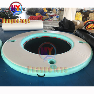 עגול מתנפח צף ים רציפי סירה לשחות פלטפורמת מים סילון סקי אוויר Dock עם בטוח נטו - Product Image 5