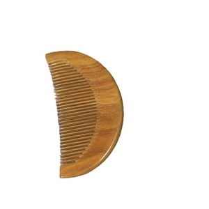 Sandalwood Crescent Moon <b>Comb</b> 10-15Cm Handmade Wooden Hair <b>Comb</b> For Massage General Population - Product Image 5