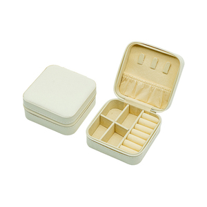 Custodia personalizzata con Mini cerniera, collana ad anello portatile, gioielli, portaoggetti cosmetici da viaggio, portagioie, piccola borsa per il trucco - Product Image 4