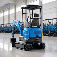 Mesin Penggali Crawler 1.8 Ton 2 Ton 3.5 Ton Mini Excavator Compact Excavator Micro Digger Harga Dealer EPA EURO 5 CE Pertanian
