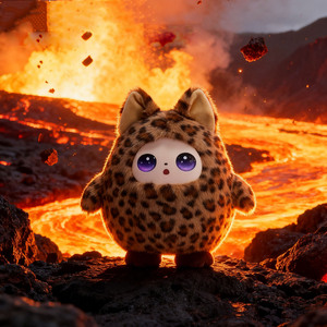 Jouets en peluche interactifs avec yeux LCD, personnalisation vocale professionnelle, compagnon IA en peluche pour l'étude, le travail et le confort en temps libre - Product Image 4