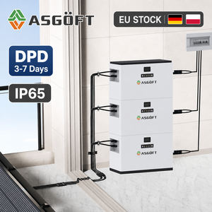 Batería de Almacenamiento de Energía Solar LiFePO4 Todo en Uno para Balcón, Apilable, Plug-And-Play, 3.8kWh/7.6kWh/22.8kWh, Protección IP65, Stock en la UE - Product Image 1