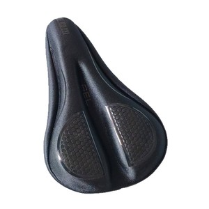 Funda de silicona para sillín de bicicleta Tinko, color negro, extra suave, gruesa y de alta elasticidad para bicicletas de montaña y de carretera - Product Image 1