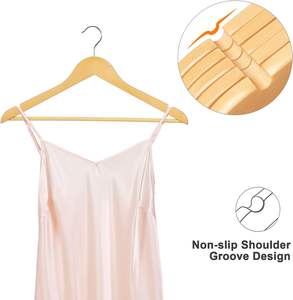 Perchas de <span class=keywords><strong>Madera</strong></span> Personalizadas al por Mayor para Uso en Armarios Domésticos, Perchas para Ropa OEM/ODM, Perchas de <span class=keywords><strong>Madera</strong></span> para Trajes y Abrigos - Product Image 5