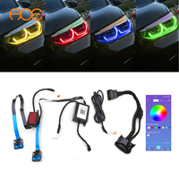 Módulo LED DRL RGBW de Cambio de Color, Sin Errores, Plug and Play, para BMW X3 X4M G01 G03 G08 F98 F97 IX3