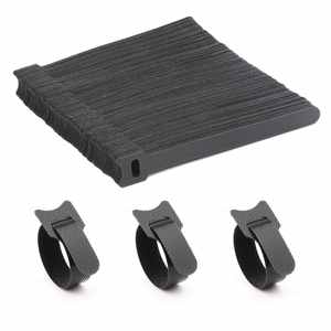 Bridas de nailon con logotipo personalizado y cierre autoadhesivo de gancho y bucle - Product Image 1