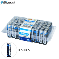 Service OEM, couleur/logo personnalisés, piles alcalines AA LR6/AM3 1,5 V pour balance électronique, souris, lampes de poche